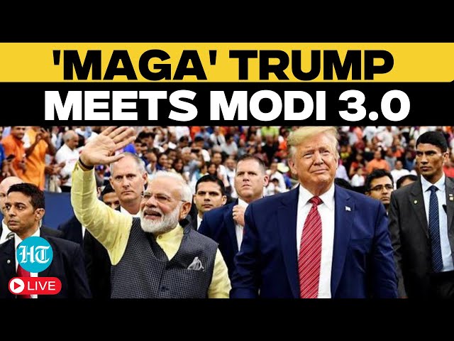 Modi Trump Meet Live | PM Modi-Donald Trump Meet LIVE | PM Modi LIVE | Trump Welcomes Modi | US News