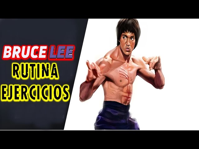 la rutina de BRUCE LEE demostrando sus habilidades CARLOS RENDON PERSONAL TRAINER