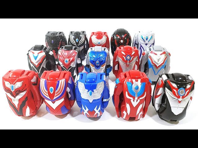 Ultraman Zero, Orb, Tiga, Ginga, Geed & Others Ultra Egg Transform Toy ウルトラマン超変形エッグおもちゃ