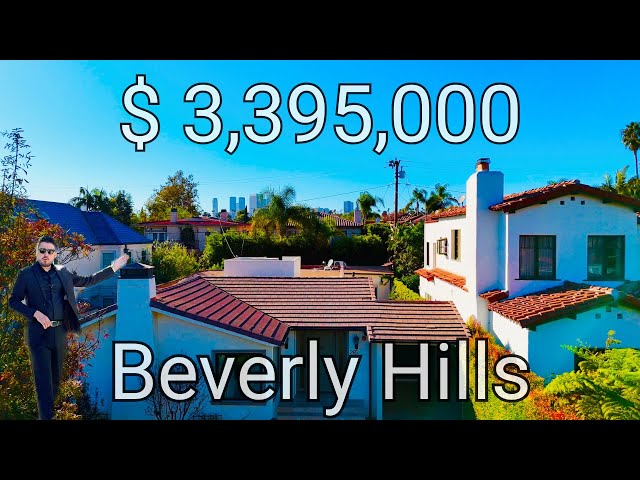 BREAKING NEWS: Touring a $3,395,000 Beverly Hills Mediterranean Property