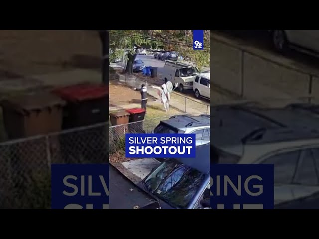 Caught On Camera: Wild Shootout In Maryland