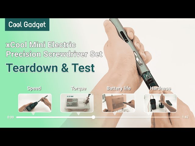 Can the xCool Mini Electric Screwdriver Really Revolutionize Your Tech Repairs? Let's Find Out!