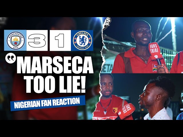 MANCHESTER CITY 3-1 CHELSEA ( CHELSEA FANS REACTION) - Premier League 2024 -2025