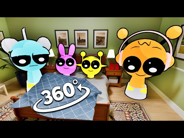 360° Incredibox Sprunki | Baby Sprunki react Sinner Edition But WITH LOVE SUS MOD! 4K VR Part 2