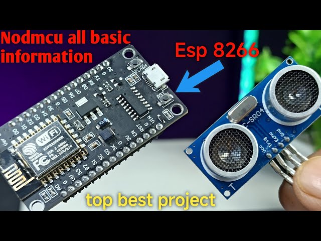 Best NodeMCU Ultrasonic Sensor Projects