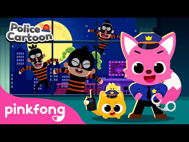 Catch the Thief in the City! | Game Play | Pinkfong The Police | Official Pinkfong