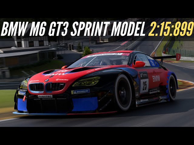 Gran Turismo 7: Daily Race Spa | BMW M6 GT3 Gr. 3 Hotlap [4K]