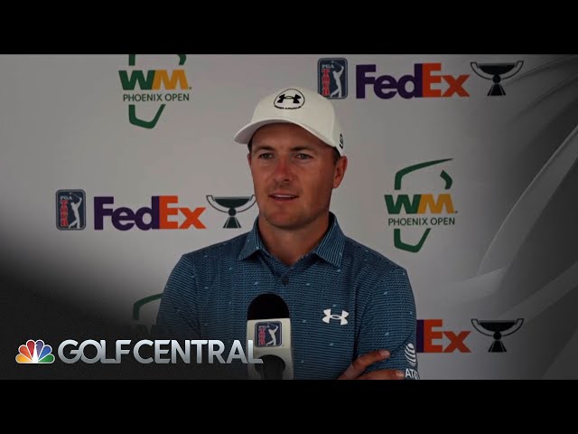 Jordan Spieth: Played better than I scored in WM Phoenix Open Round 1 | Golf Central | Golf Channel