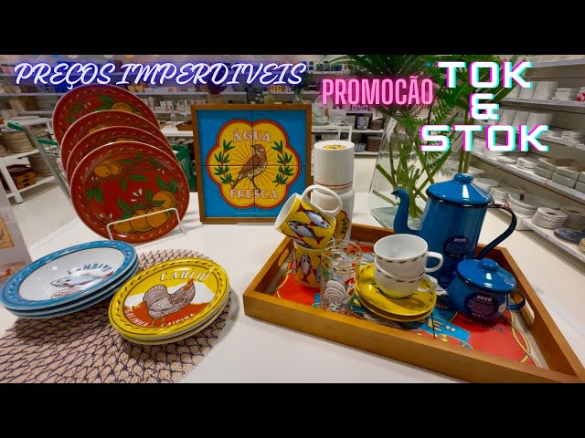 MEGA PROMOÇÃO TOK & STOK - DECORAÇÕES NA TOK & STOK - PREÇOS IMPERDÍVEIS.