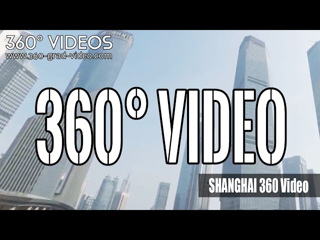 360 Video Oriental Pearl Tower | 468m | shanghai world financial center | Shanghai 360° Video