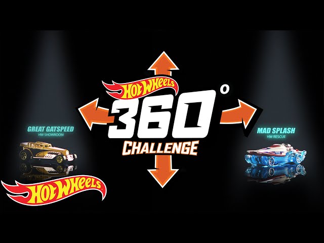 Hot Wheels 360° Challenge #6: Great Gastspeed™ vs. Mad Splash™ | @HotWheels