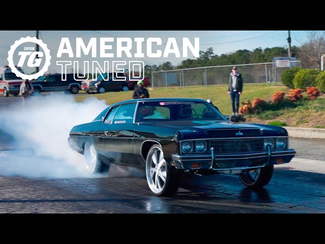 Rob Dahm FLAT OUT In A 1500bhp 1973 Chevrolet Caprice Donk | Top Gear American Tuned