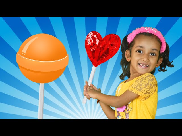 लॉलीपॉप गाना | Lollipop song in Hindi | Hindi Rhymes for Kids - Kuku and Cucudu