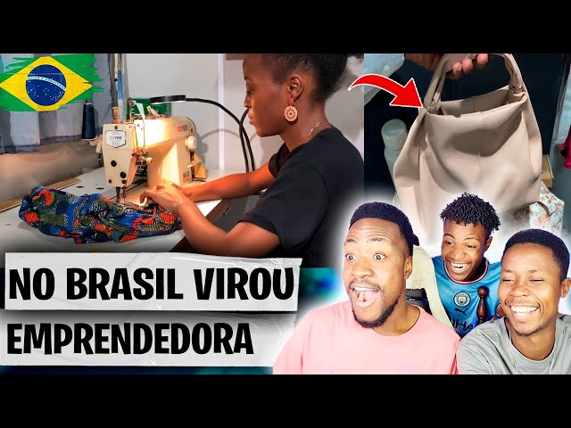 ELA  SAIU DE ÁFRICA PARA BRASIL E ESTá REALIZANDO sonho , POUCOS VALORIZAM ISSO  E ELA CONSEGIU