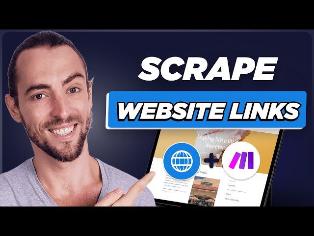 How To Scrape ANY Website Links (100% Automated)