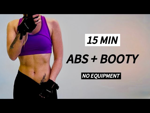 15 Min Abs & Booty Workout at Home - No Equipment Workout to Tone & Build | Diana Alexandrova