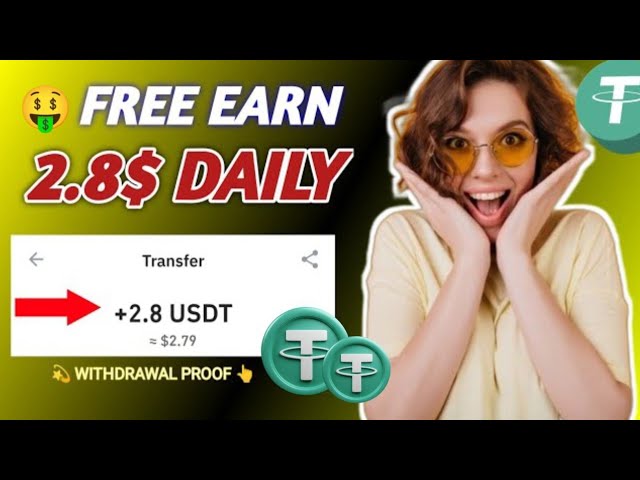 NEW USDT Earning Site 2025 | 89USDT | Sign Up Bonus | Online Earning Sites 2025 | Live Payment Proof