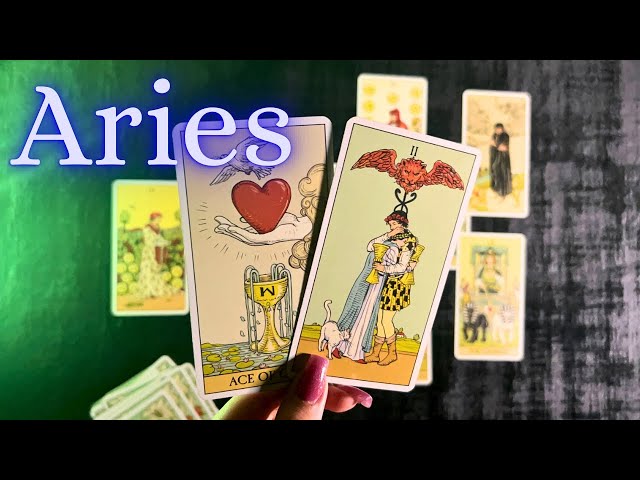 ❤️‍🔥Aries-THEY WANT U IN THEIR LIFE ARIES THIS PERSON IS SERIOUS ABOUT U NOW MARCH TAROT PREDICTIONS