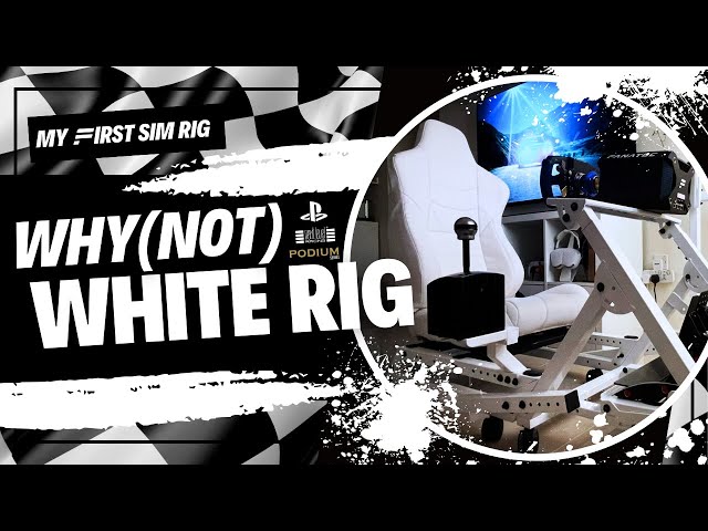 My First Sim Setup | White Racing Simulation Rig