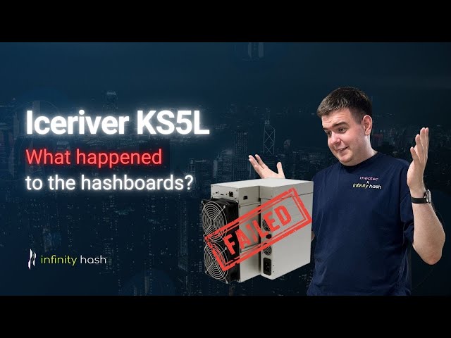 Iceriver KS5L. What happened to the hashboards?