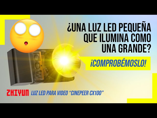 💡 Zhiyun Cinepeer CX100: ¿La Mejor Luz LED Calidad-Precio? 🔥 (REVIEW COMPLETA)