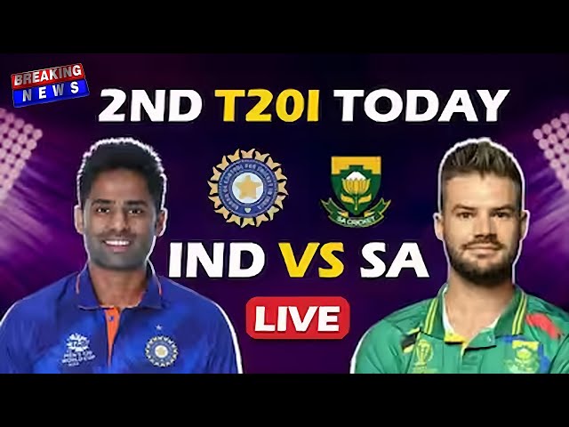 South Africa vs India, 2nd T20I India tour of South Africa, 2023-24  Live Cricket Score, Commentary