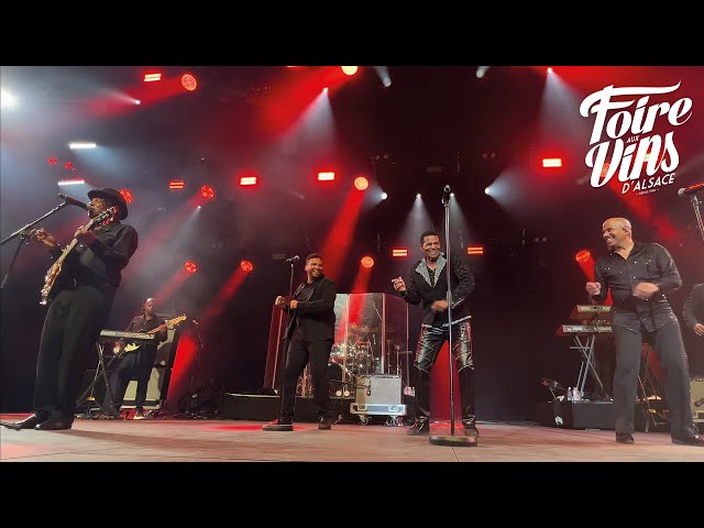 The Jacksons Perform "Love One Another" at Festival de la Foire aux Vins in Colmar (31 July 2023)