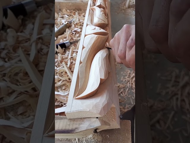 Wood Carving Process  " Handmade Horizon #HandmadeWoodcraft