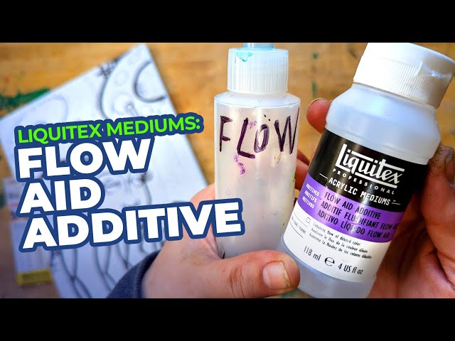 Liquitex Flow Aid - Take Your Acrylic Art to Next Level