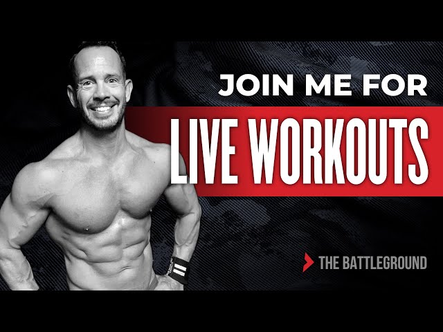 Join me For LIVE Home Workouts