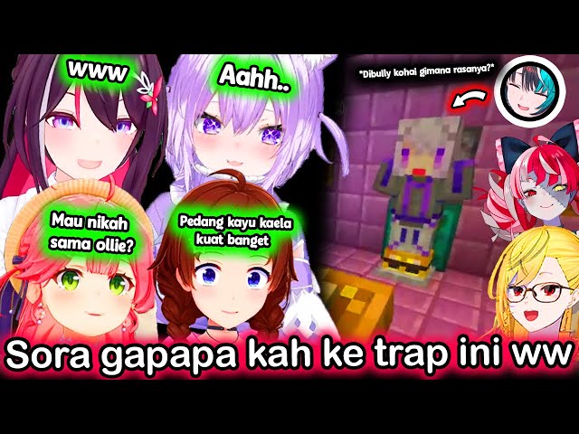 Sora Nunjukin Guildnya Sama Miko, Semuanya Berkumpul Di Trap Okayu Yang SUS ww..