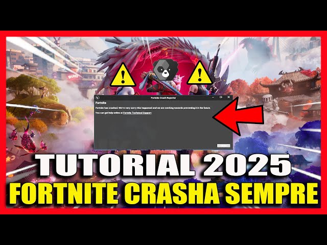 Why does FORTNITE always crash?? Here's how to fix CRASH problems - TUTORIAL 2025