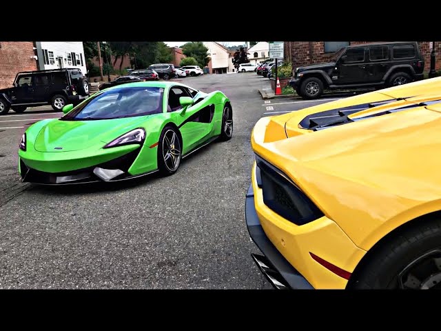 Supercars of New Jersey! Mclaren 570s, Lamborghini Huracan, Ferrari 488 GTB, Etc...