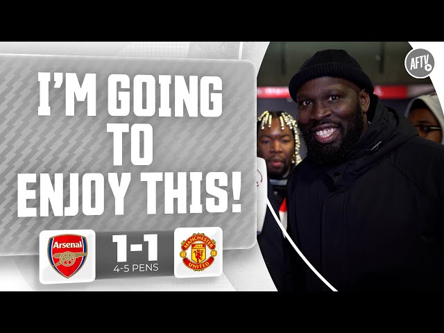 I’m Going To Enjoy This! (KG, Man Utd Fan) | Arsenal 1-1 Man United