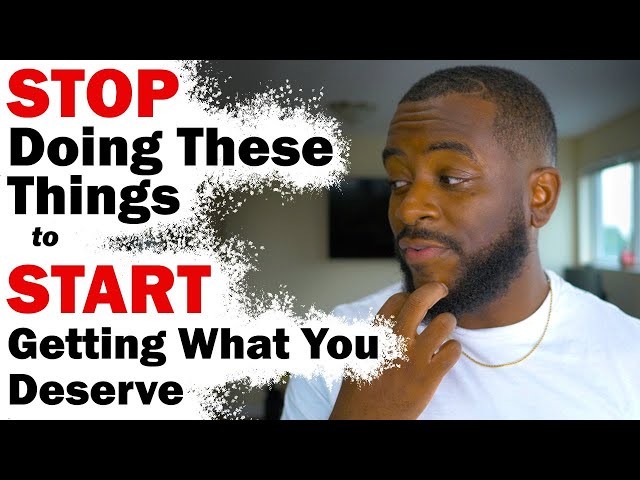 STOP Doing These 5 Things & Things Will START To Happen For You | Self Improvement & Personal Growth