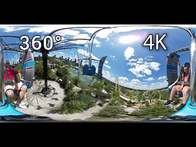 Aviator 360° on-ride 4K POV Wild Adventures