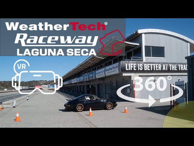 360° Video | One lap around Laguna Seca from Drew Coblitz's Singer 911| RS