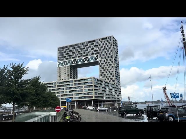 Amsterdam Free City Tour, Exploring De Pontsteiger: With Netherlands' Most Expensive Penthouses!