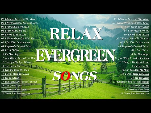 Best of Best Old Evergreen Love Songs Melodies🌻Cruisin Songs 80's 90's🌻Favorite Selected Songs