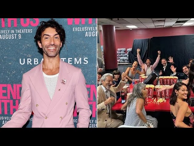 "Justin Baldoni Shares Family's Basement Photo Drama at 'It Ends With Us' Premiere"