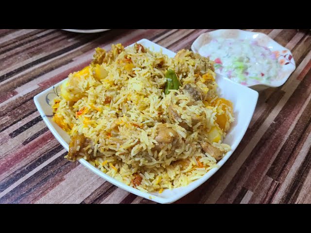 Simple Easy Chicken Biryani in 30 Minutes