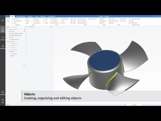 CAESES 5 - Introduction to the Graphical User Interface