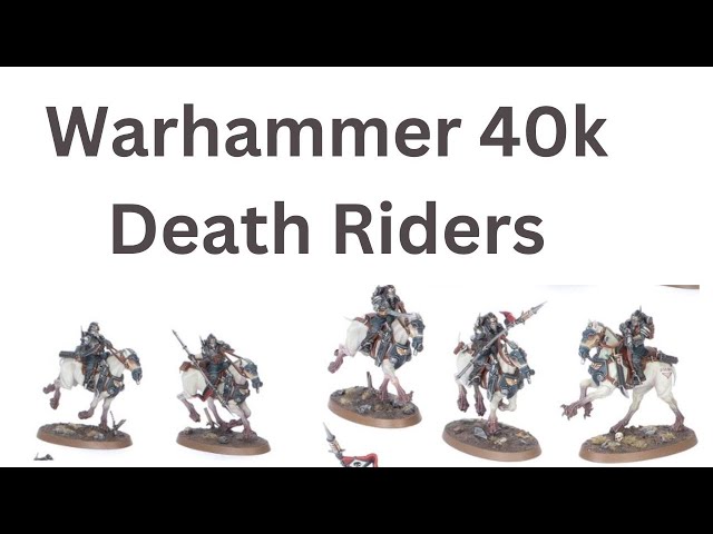 Warhammer 40k Death Riders Datasheet vorgestellt, eine schwere Entscheidung