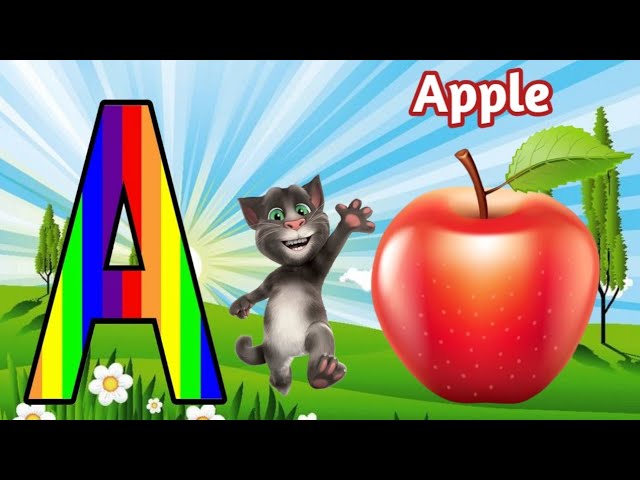 Phonics Song 2 with TWO Words in 3D - A For Airplane - ABC Alphabet Songs with Sounds for Children