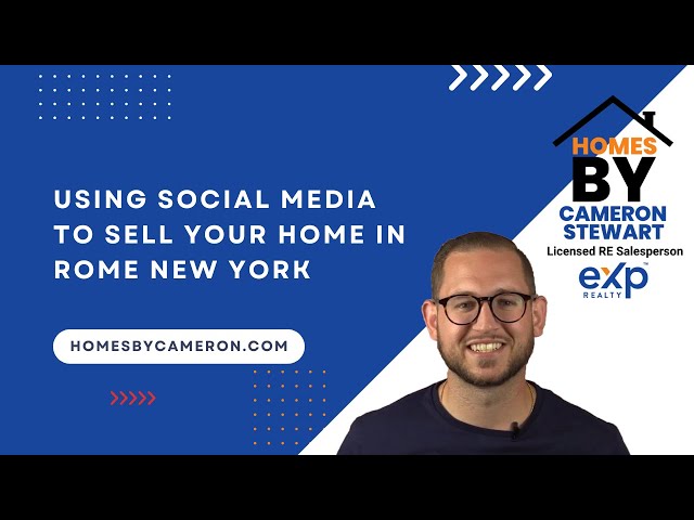 Using Social Media To Sell Your Home In Rome New York