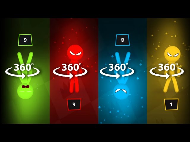 The Stickman MINIGAMES random Gameplay - Stickman Party 1 2 3 4 Player