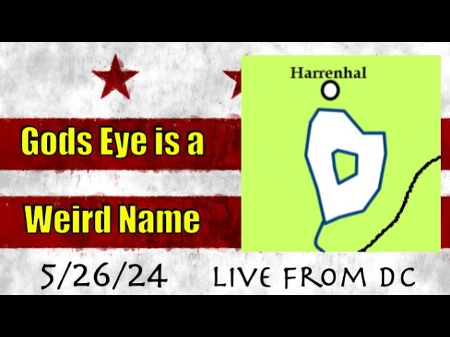 Live From DC: Gods Eye is a Weird Name