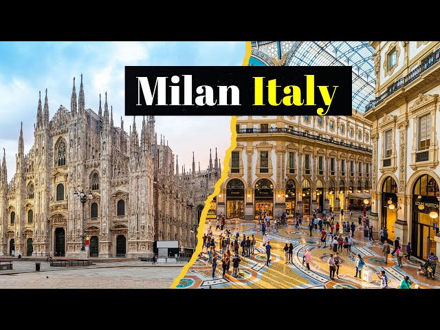 Milan, Italy 2024 | Duomo Di Milano | Walking Tour 4K Milan Italy | Italy Vlogs ||Er Dhillon Rajan