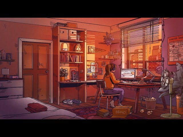 Dorm Room Study Sesh 📚 [Lofi Hip Hop] Beats to Chill/Study to