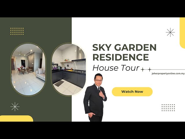 (1005)Sky Garden Residence @ Setia Tropika 2 Bedroom Renovated Unit